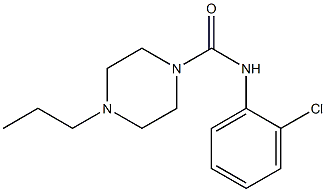 N-(2-chlorophenyl)-4-propylpiperazine-1-carboxamide