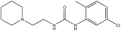 1-(5-chloro-2-methylphenyl)-3-(2-piperidin-1-ylethyl)urea Structure