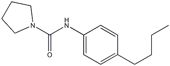 N-(4-butylphenyl)pyrrolidine-1-carboxamide