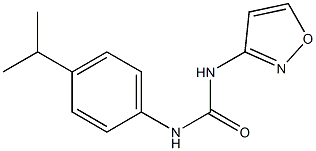 1-(1,2-oxazol-3-yl)-3-(4-propan-2-ylphenyl)urea Structure