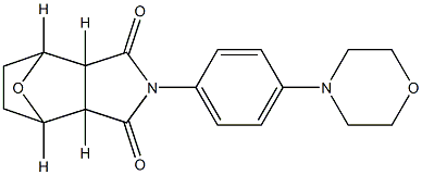 2-(4-morpholin-4-ylphenyl)-3a,4,5,6,7,7a-hexahydro-octahydro-1H-4,7-epoxyisoindole-1,3-dione