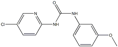 1-(5-chloropyridin-2-yl)-3-(3-methoxyphenyl)urea Structure