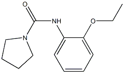 N-(2-ethoxyphenyl)pyrrolidine-1-carboxamide Structure