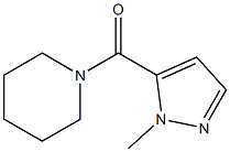 (2-methylpyrazol-3-yl)-piperidin-1-ylmethanone 化学構造式