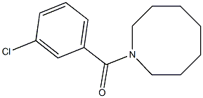 azocan-1-yl-(3-chlorophenyl)methanone Structure