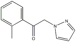 2-(2-methylphenyl)-1-pyrazol-1-ylethanone Struktur