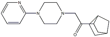 2-(3-bicyclo[2.2.1]heptanyl)-1-(4-pyridin-2-ylpiperazin-1-yl)ethanone