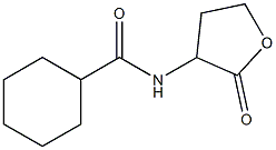 N-(2-oxooxolan-3-yl)cyclohexanecarboxamide Structure
