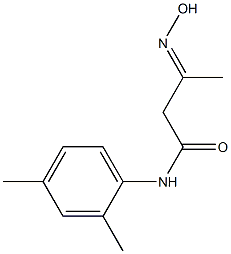 (3E)-N-(2,4-dimethylphenyl)-3-hydroxyiminobutanamide