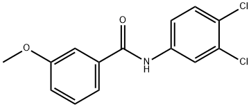 N-(3,4-dichlorophenyl)-3-methoxybenzamide Structure