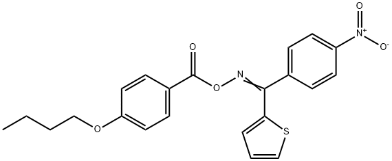 1173384-80-9 [(Z)-[(4-nitrophenyl)-thiophen-2-ylmethylidene]amino] 4-butoxybenzoate