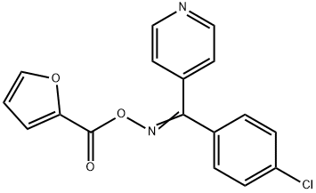 [(Z)-[(4-chlorophenyl)-pyridin-4-ylmethylidene]amino] furan-2-carboxylate|