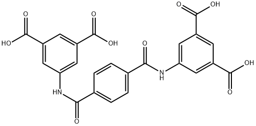 5,5'-(对苯二甲酰基双(氮杂二基))二间苯二甲酸 结构式