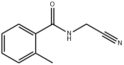 N-(cyanomethyl)-2-methylbenzamide Struktur
