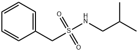 N-(2-methylpropyl)-1-phenylmethanesulfonamide 结构式