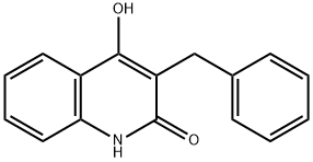 3-苄基-2,4-二羟基喹啉, 15000-41-6, 结构式