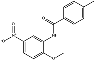 N-(2-methoxy-5-nitrophenyl)-4-methylbenzamide Structure