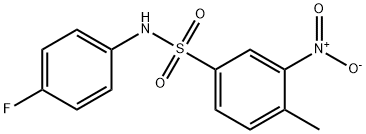 296274-00-5 N-(4-fluorophenyl)-4-methyl-3-nitrobenzenesulfonamide