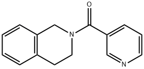 3,4-dihydro-1H-isoquinolin-2-yl(pyridin-3-yl)methanone Structure