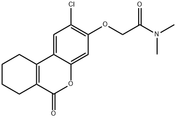 307550-28-3 2-[(2-chloro-6-oxo-7,8,9,10-tetrahydrobenzo[c]chromen-3-yl)oxy]-N,N-dimethylacetamide