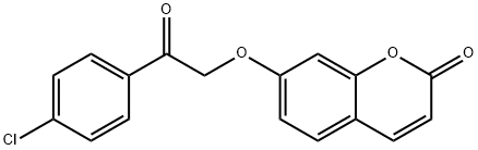 7-[2-(4-chlorophenyl)-2-oxoethoxy]chromen-2-one|