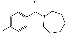 azepan-1-yl-(4-fluorophenyl)methanone Structure