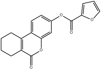 (6-oxo-7,8,9,10-tetrahydrobenzo[c]chromen-3-yl) furan-2-carboxylate,328022-56-6,结构式