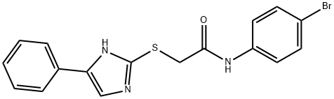 329922-23-8 N-(4-bromophenyl)-2-[(5-phenyl-1H-imidazol-2-yl)sulfanyl]acetamide