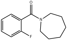 azepan-1-yl-(2-fluorophenyl)methanone Structure
