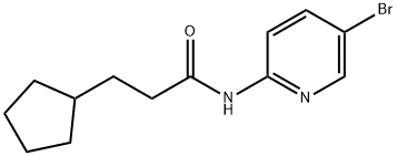 332886-50-7 N-(5-bromopyridin-2-yl)-3-cyclopentylpropanamide