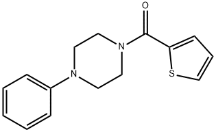 (4-phenylpiperazin-1-yl)-thiophen-2-ylmethanone Struktur