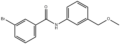 3-bromo-N-[3-(methoxymethyl)phenyl]benzamide,344898-03-9,结构式