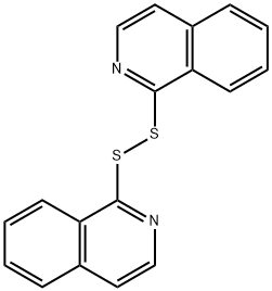 1-(isoquinolin-1-yldisulfanyl)isoquinoline Structure
