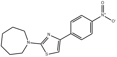 2-(azepan-1-yl)-4-(4-nitrophenyl)-1,3-thiazole Structure