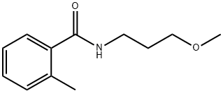 N-(3-methoxypropyl)-2-methylbenzamide Struktur