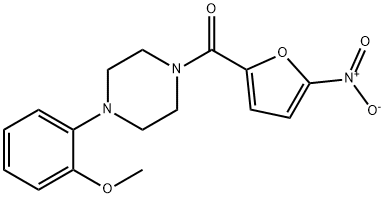 [4-(2-methoxyphenyl)piperazin-1-yl]-(5-nitrofuran-2-yl)methanone Structure