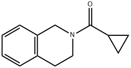 cyclopropyl(3,4-dihydro-1H-isoquinolin-2-yl)methanone Struktur