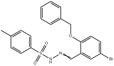 351978-57-9 N-[(E)-(5-bromo-2-phenylmethoxyphenyl)methylideneamino]-4-methylbenzenesulfonamide