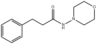 N-morpholin-4-yl-3-phenylpropanamide Structure