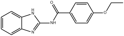 N-(1H-benzimidazol-2-yl)-4-ethoxybenzamide Struktur