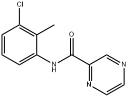 N-(3-chloro-2-methylphenyl)pyrazine-2-carboxamide Structure