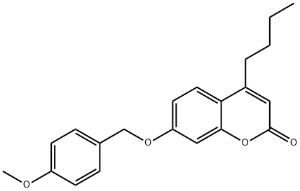 400782-98-1 4-butyl-7-[(4-methoxyphenyl)methoxy]chromen-2-one