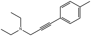N,N-diethyl-3-(4-methylphenyl)prop-2-yn-1-amine Structure