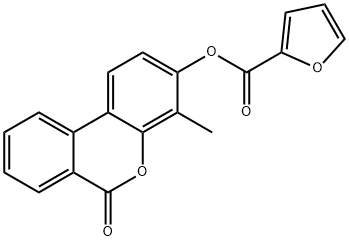 (4-methyl-6-oxobenzo[c]chromen-3-yl) furan-2-carboxylate|