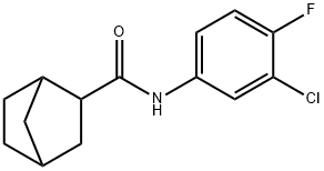 468714-26-3 N-(3-chloro-4-fluorophenyl)bicyclo[2.2.1]heptane-3-carboxamide