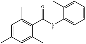 2,4,6-trimethyl-N-(2-methylphenyl)benzamide 结构式