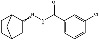 N-[(E)-3-bicyclo[2.2.1]heptanylideneamino]-3-chlorobenzamide|