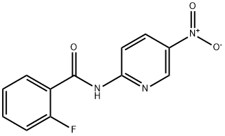 2-fluoro-N-(5-nitropyridin-2-yl)benzamide Structure