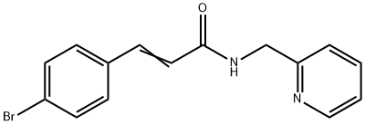 544452-75-7 (E)-3-(4-bromophenyl)-N-(pyridin-2-ylmethyl)prop-2-enamide