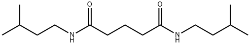N,N'-bis(3-methylbutyl)pentanediamide 化学構造式